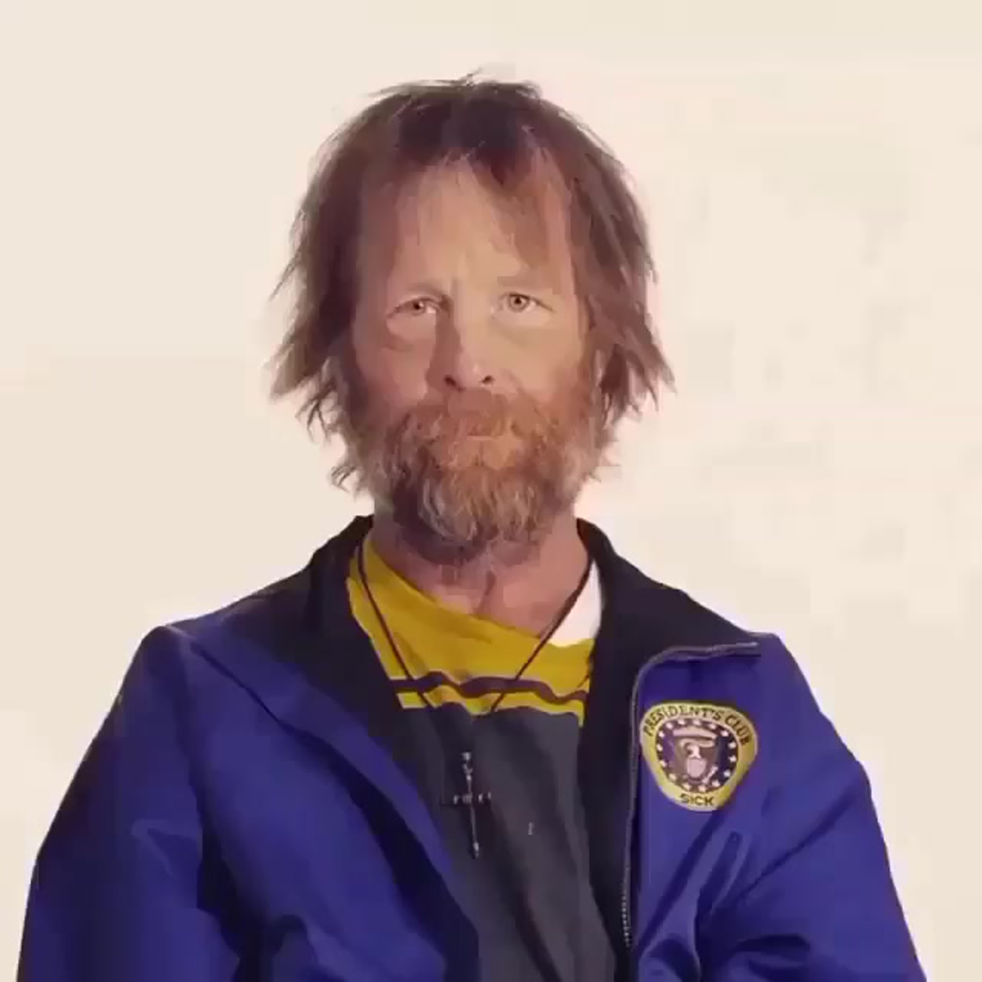 Бомж с бородой